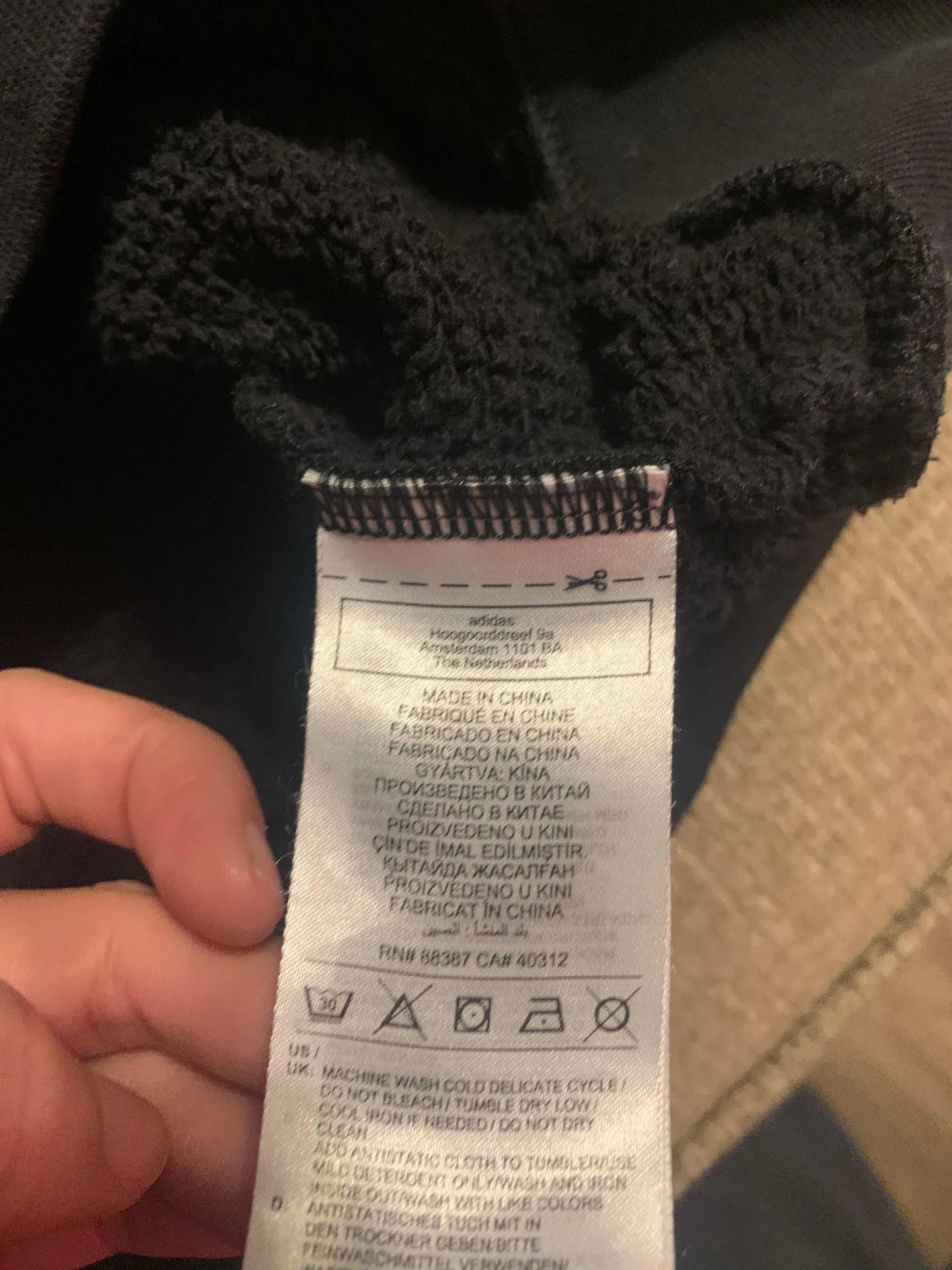 Adventure Black Hoodie - Image 4