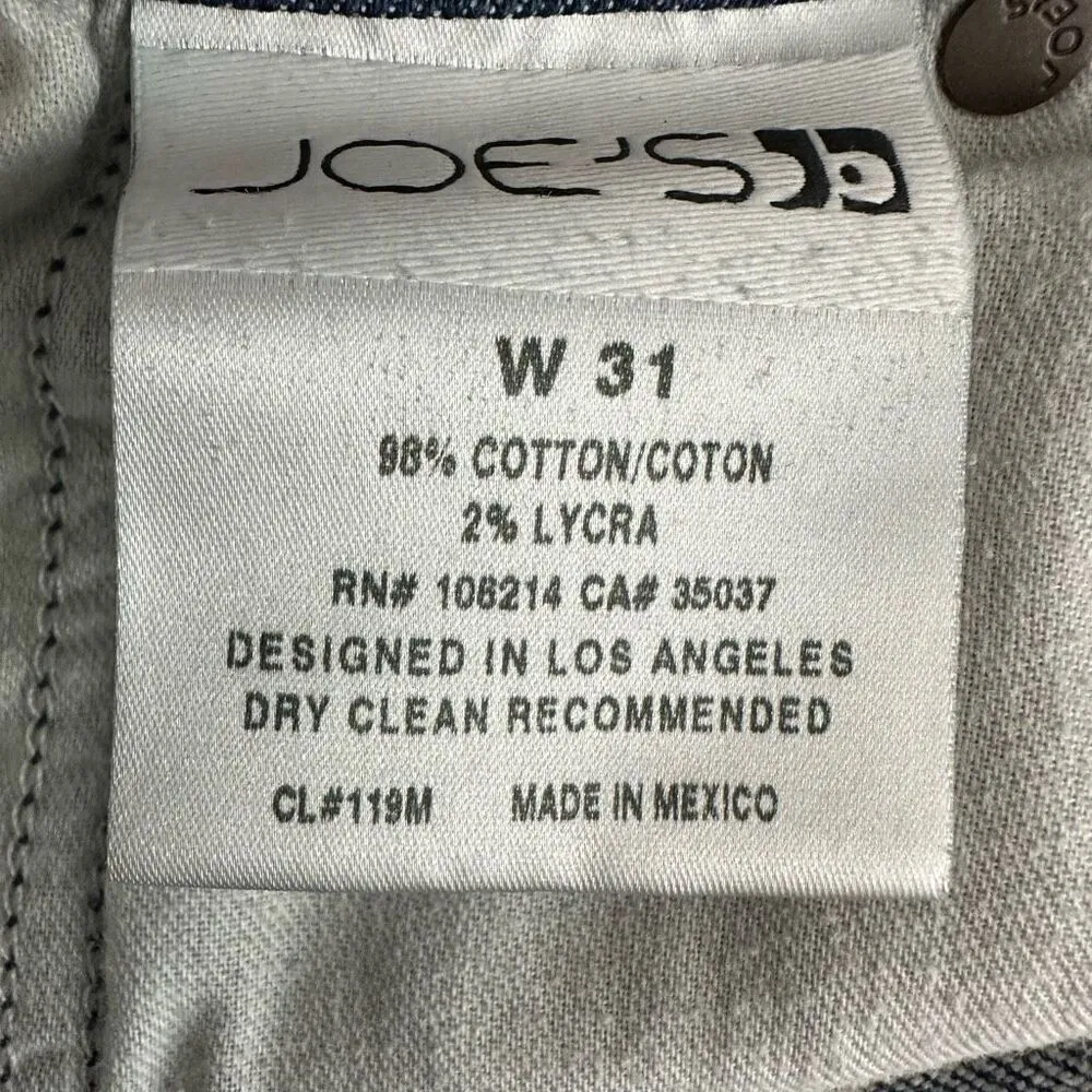 Joe's Jeans Y2K Ryder Wash Mid Rise Bermuda Denim Jean Shorts Size 31 - Image 5