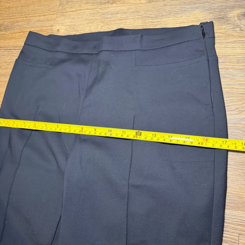 Akris Punto Franca Black Straight Leg Trousers Pants Size 6 NWT Tailored - Image 8