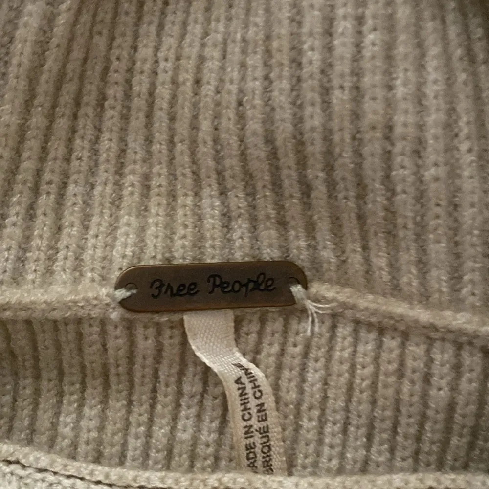 Free People White Turtleneck Sweater - Image 2