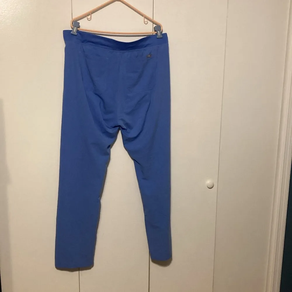 Figs Scrub Women’s Livingston Pants Ceil Blue Color XL/T Size - Image 2