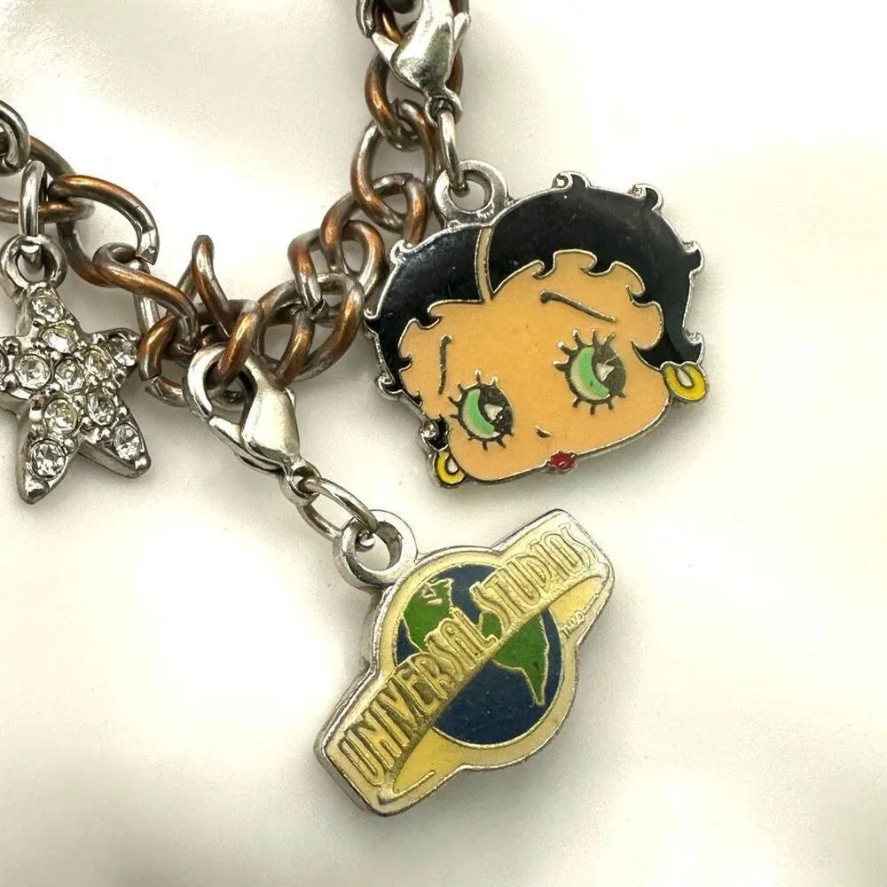 Betty Boop universal studios charm bracelet - Image 4
