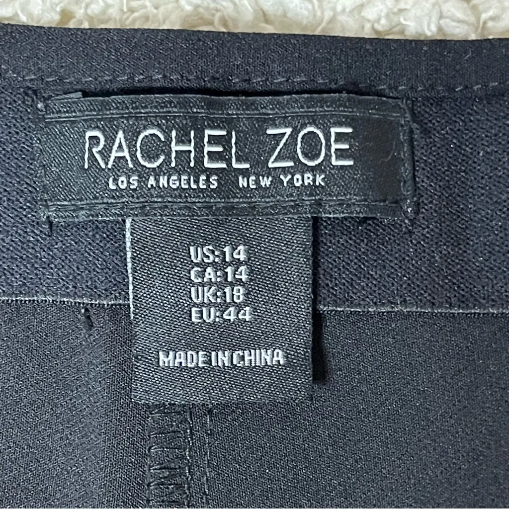 Rachel Zoe Black Straight Leg Pants - Image 5