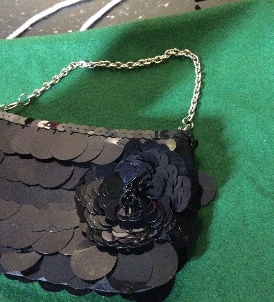 Nicole Miller Vintage Beaded Evening Bag - Image 2