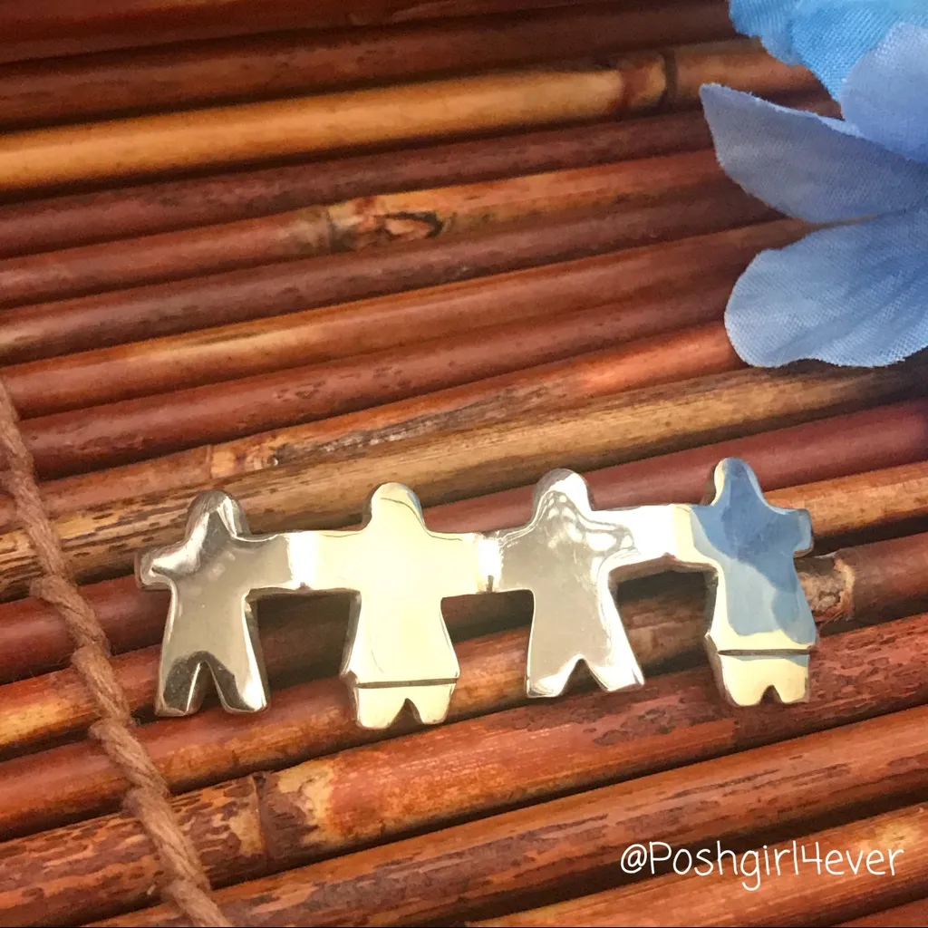 Silpada We are the Children Silver Pin - Image 3