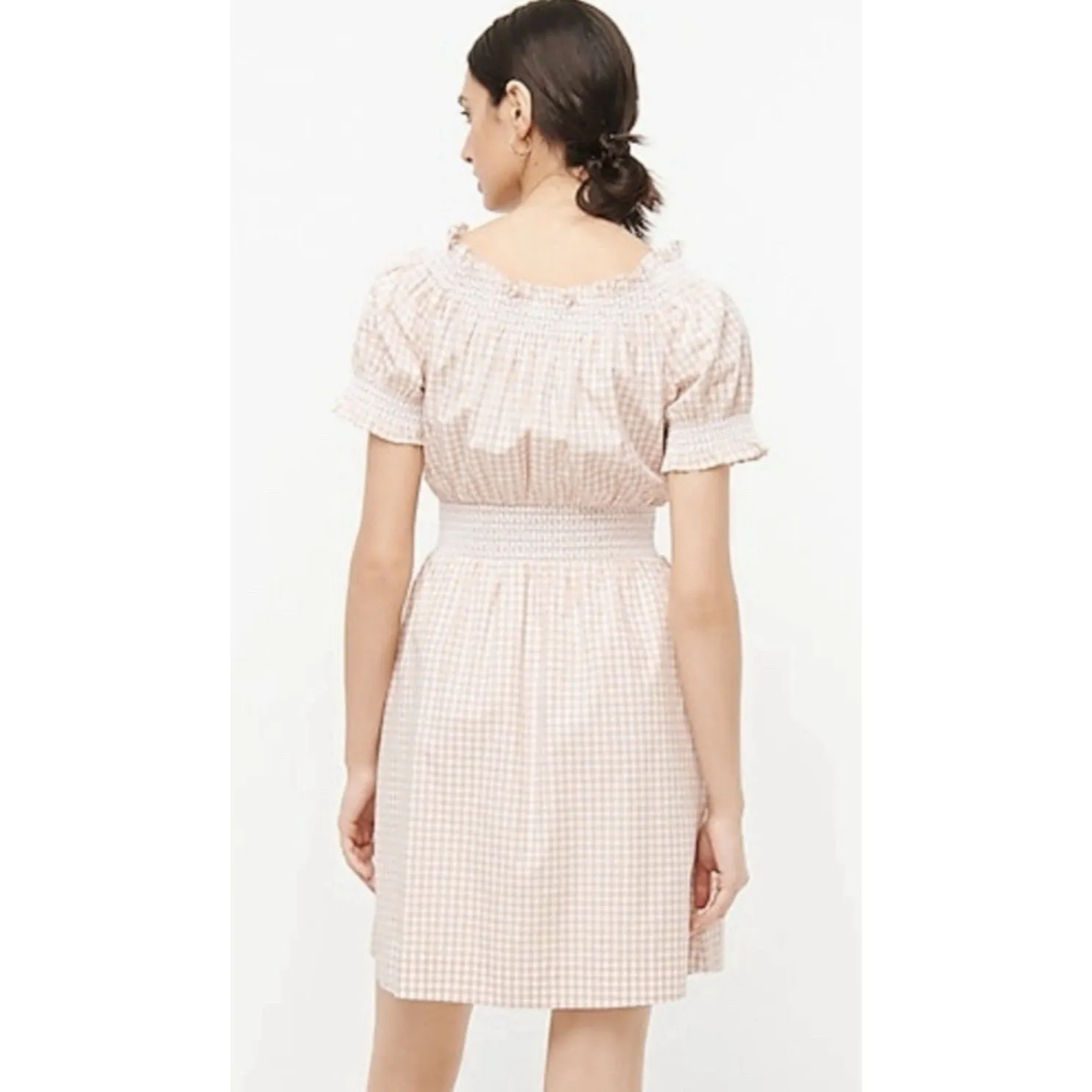 J.Crew Smocked 100% Cotton Puff - Image 3