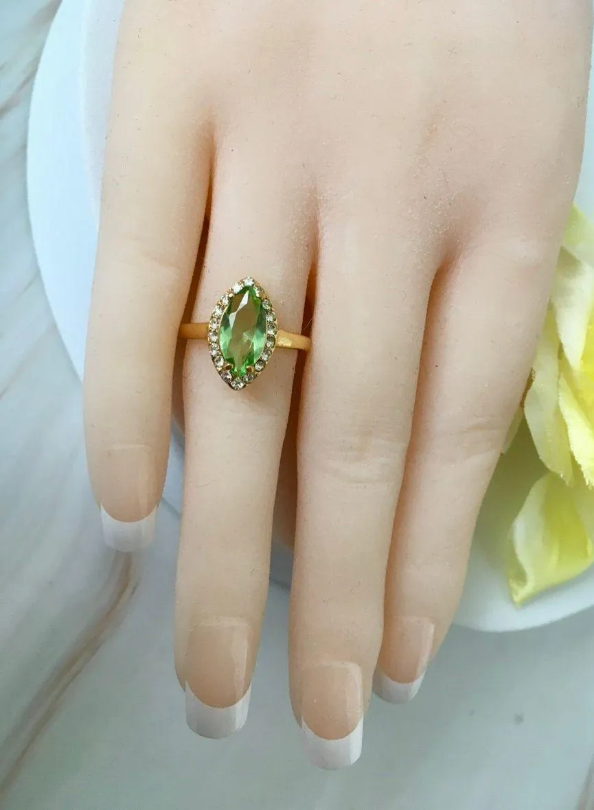 Green Ring, Size 8 - Image 2