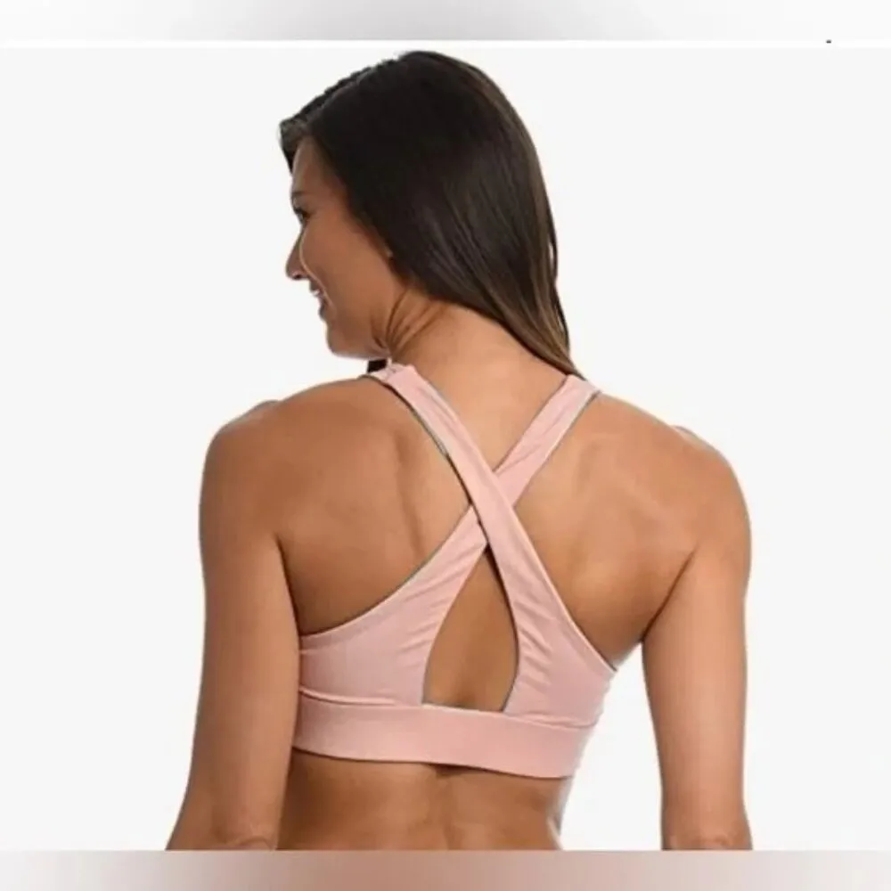 Citrus Halter Bikini Swimsuit Top High Neck Tie - Image 4