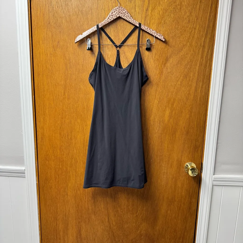 Outdoor Voices OV The Exercise Dress Sleeveless Mini Workout Tennis Black Small - Image 5