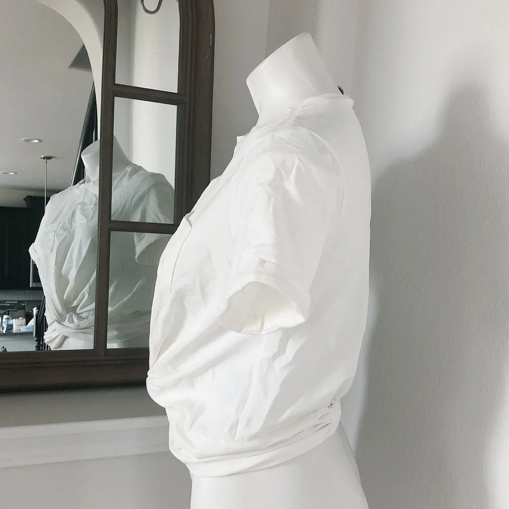 Walter Baker Twisted Front T-Shirt Size M - Image 3