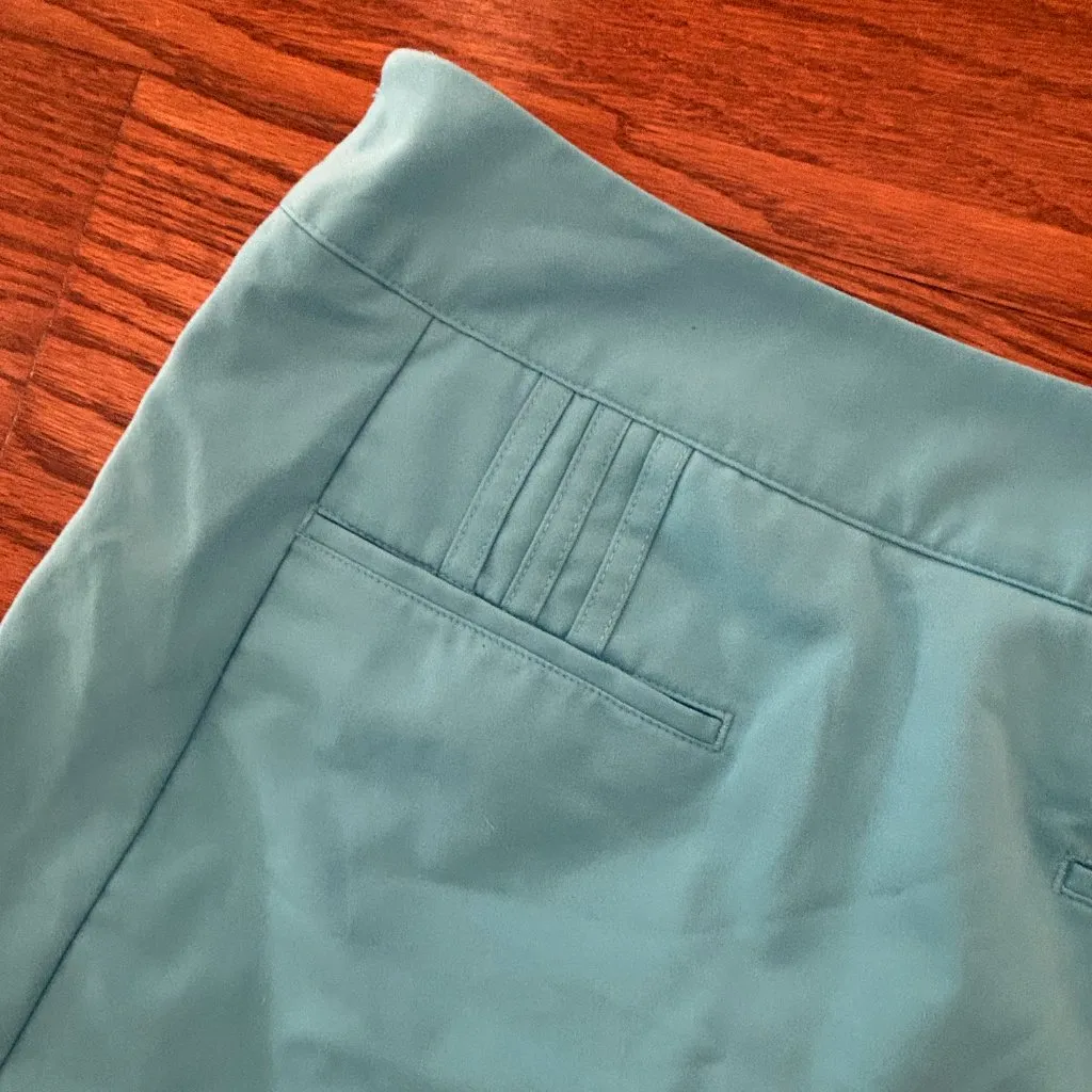 Adidas Women's Golf Skirt Size 4 ClimaCool Built in Shorts Turquoise - Image 9