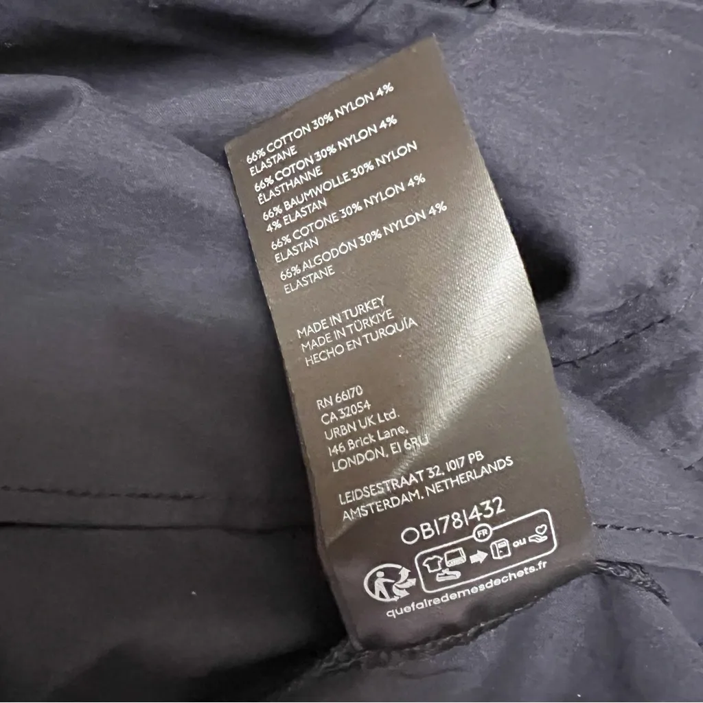 Anthropologie Maeve Black Ruched Pleated Mini Flare Dress Size 14 NEW - Image 13