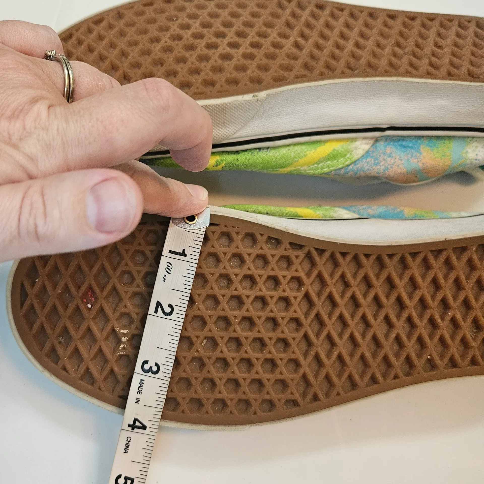 Vans Retro Mart Low S Kate Shoes Sneakers Splatter Lace Up Sz 9.5 Mens 11 Womens - Image 9