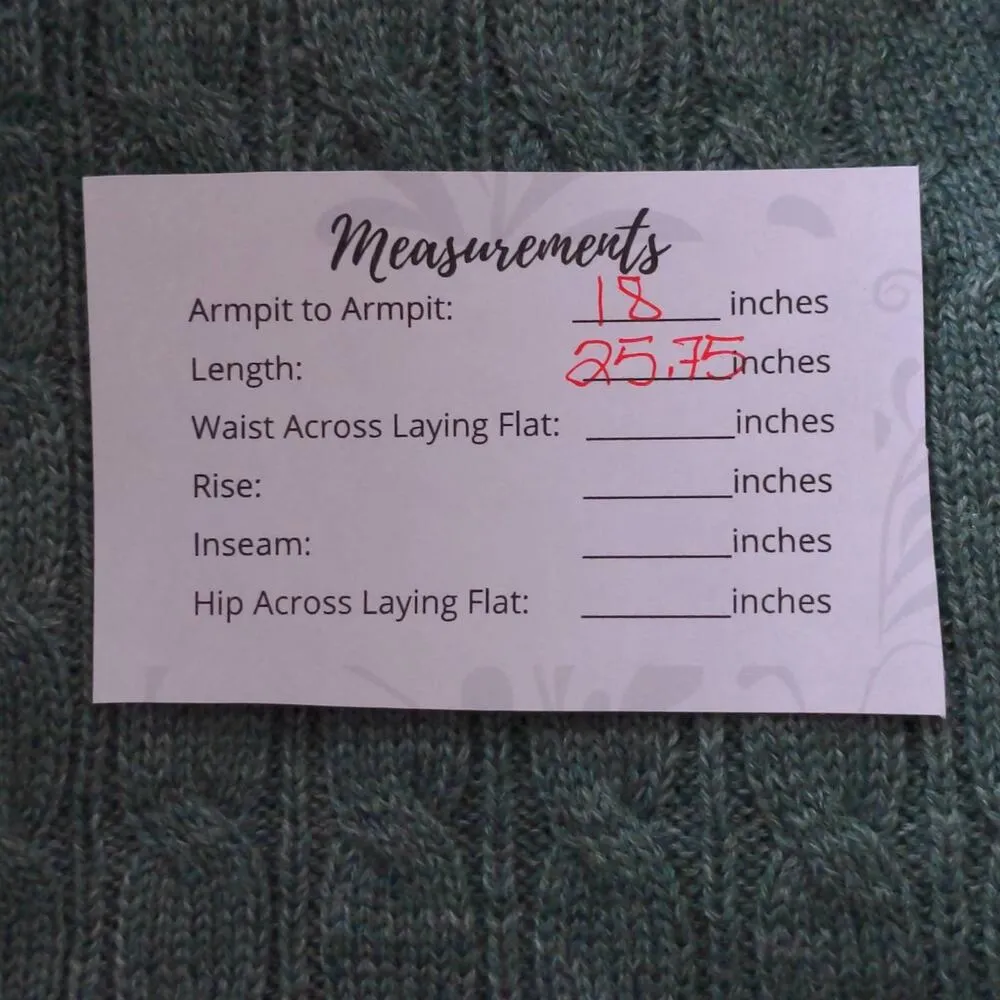 Andrew St. John Womens Vintage Cardigan Sweater Wool Green Cable Knit Crewneck M Size M - Image 6