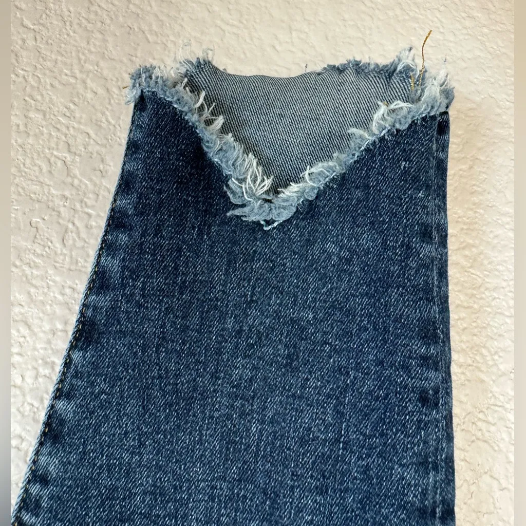 Frame Denim Le High Skinny Revolve $235 Blue Heren size 29 Distressed - Image 7