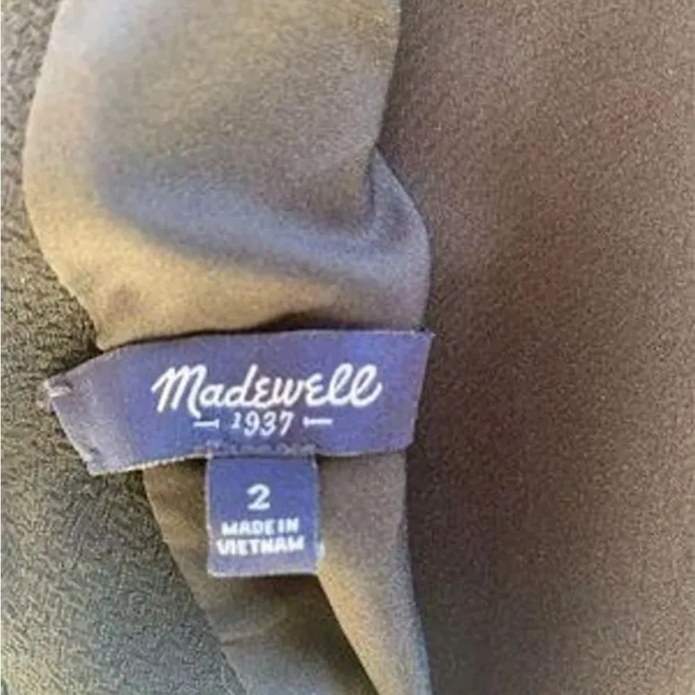 Madewell fit and flare black dress 2 - Image 6