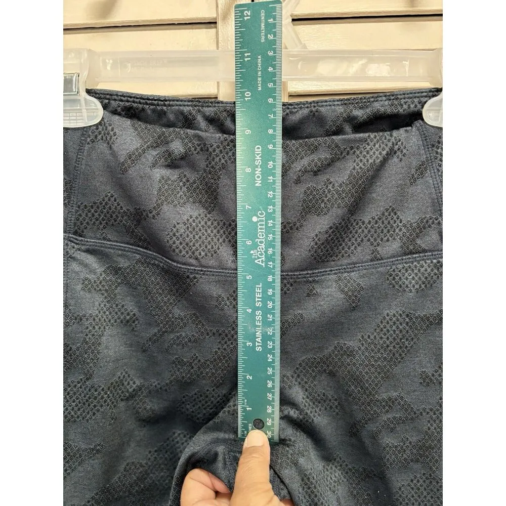 Mondetta Performance & Luxary‎ Navy Camo Wide Band Ankle Leggings Size Small - Image 2