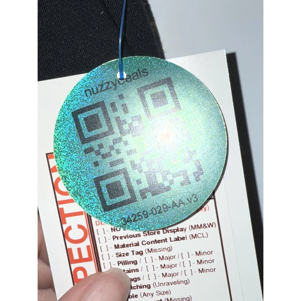 Abercrombie & Fitch Black Pleated High Waisted Wide Leg Dress Trousers Size 29 8 - Image 8