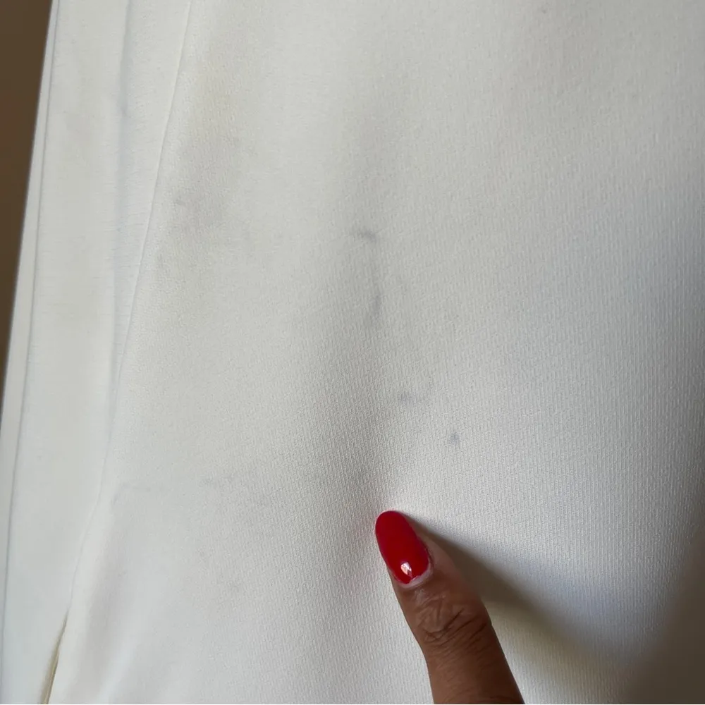 AMANDA UPRICHARD | Cream V-neck A-line Mini Dress Sz S - Image 35