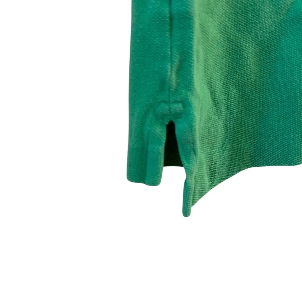 Ralph Lauren Women’s  Medium Green Classic Fit Polo Shirt Short Sleeve - Image 4
