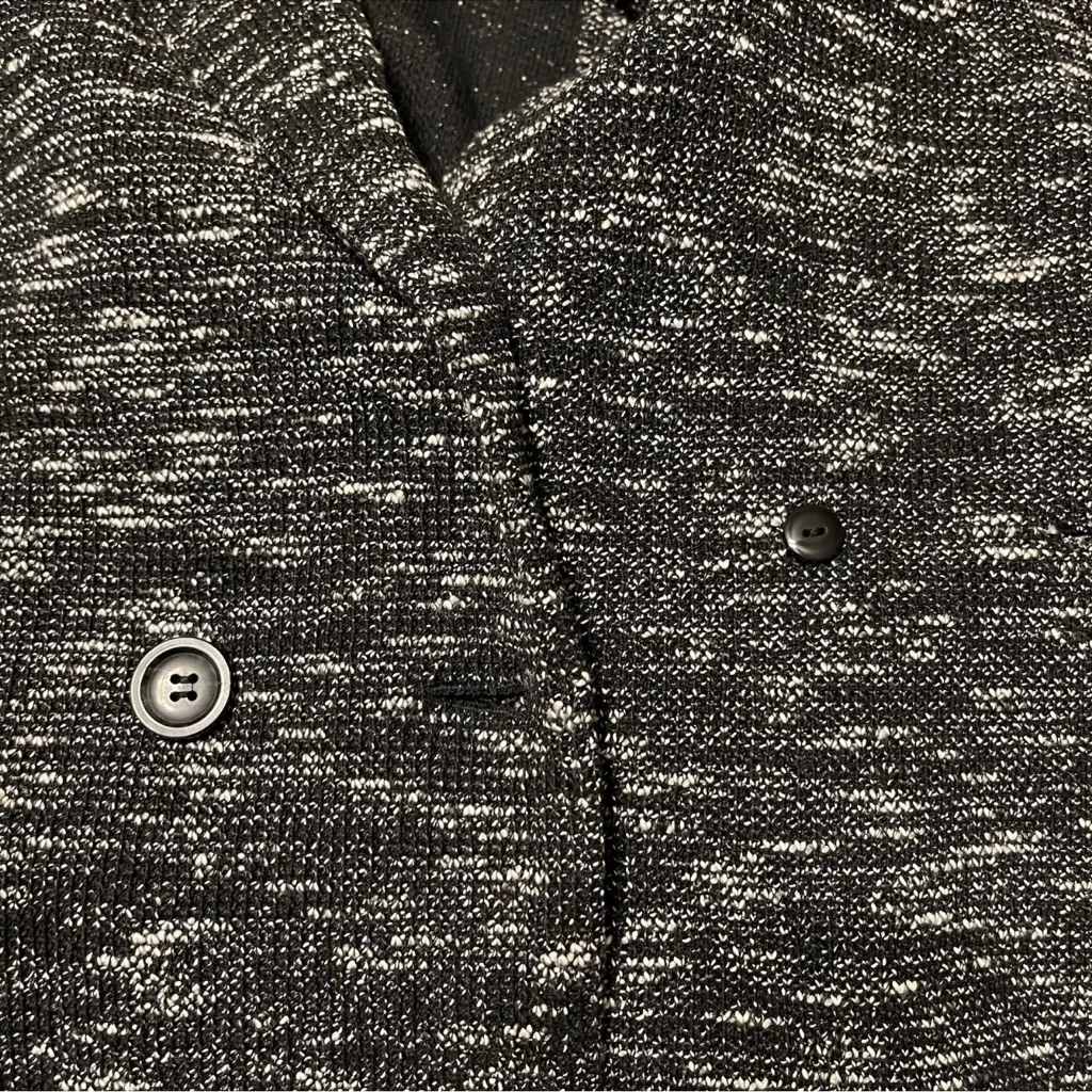 Eileen Fisher Organic Cotton Tweed Stand Collar JacketEasy Fit Mid Length 3X - Image 6