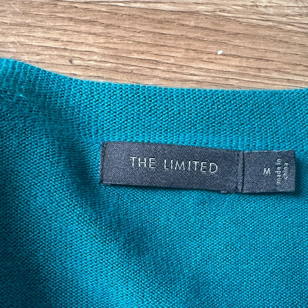 The Limited Teal Cardigan Sweater - Image 6