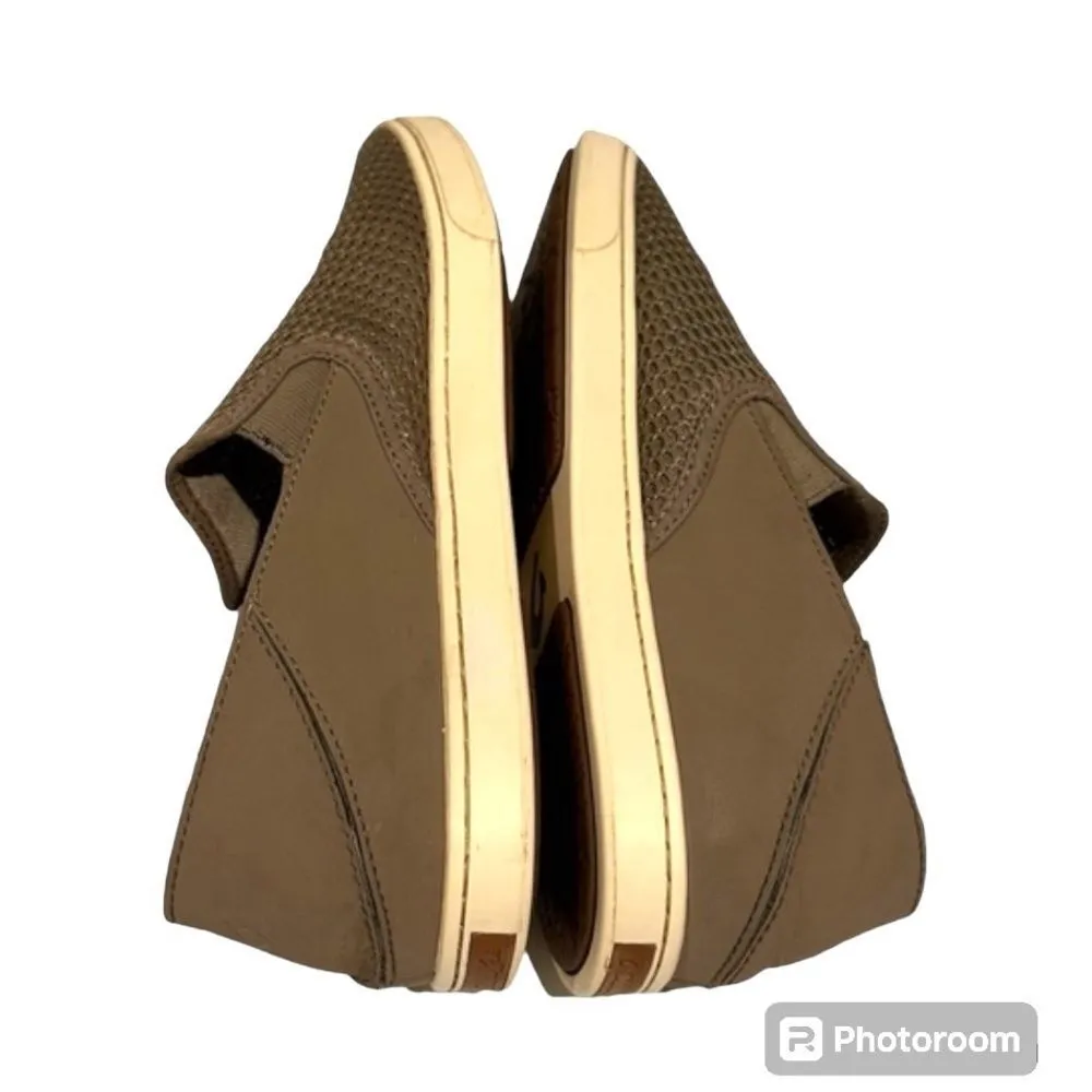 Olukai Women’s Pehuea Mesh Collapsible Heel Sneakers Flats Taupe Size 9.5 - Image 7