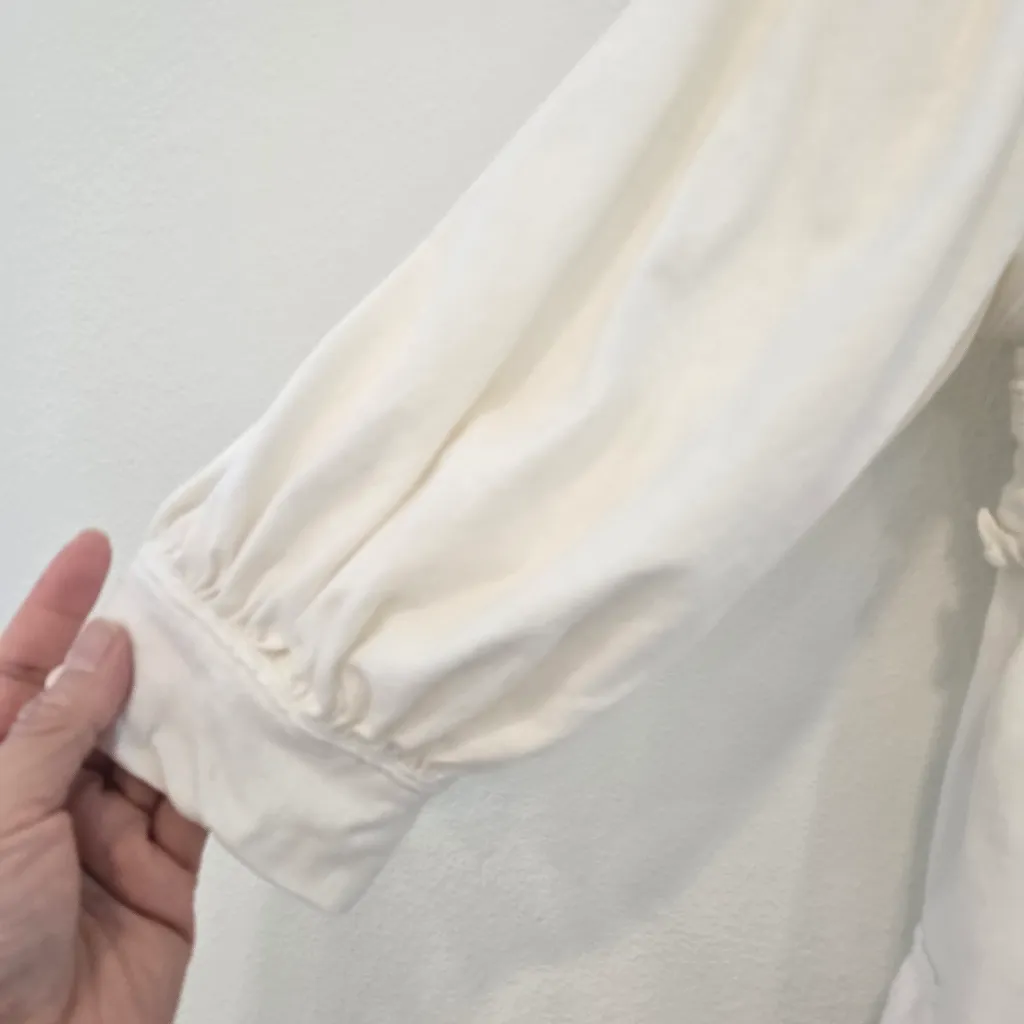 Free People  Shelly Boho Cottagecore Top Size Small - Image 7