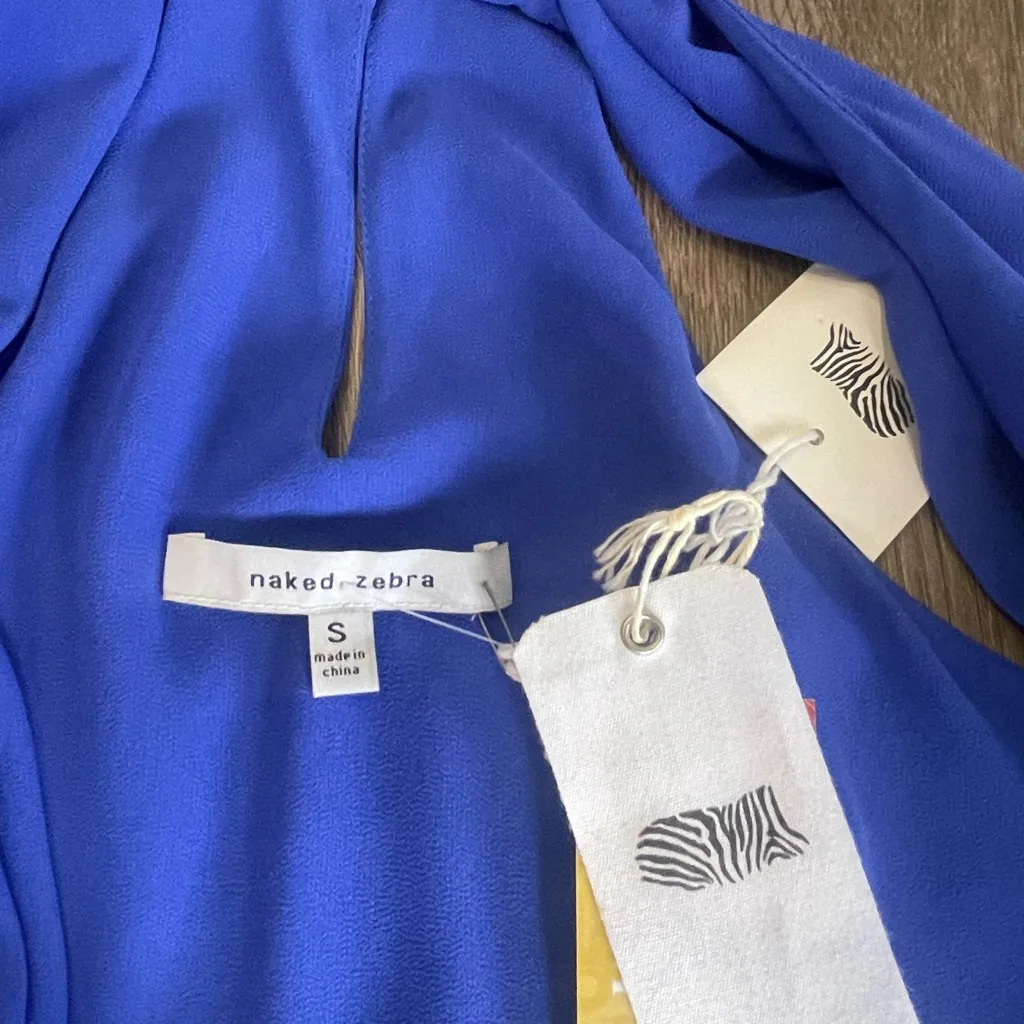 Naked Zebra Halter Neck Tank - Image 3