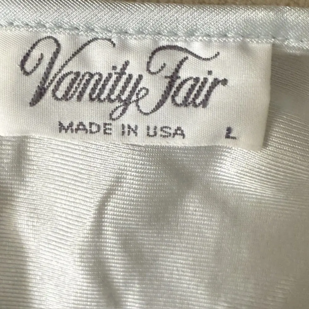 Vintage Vanity Fair Peignoir Set Silky Nylon Nightgown & Dressing Robe sz LARGE - Image 9