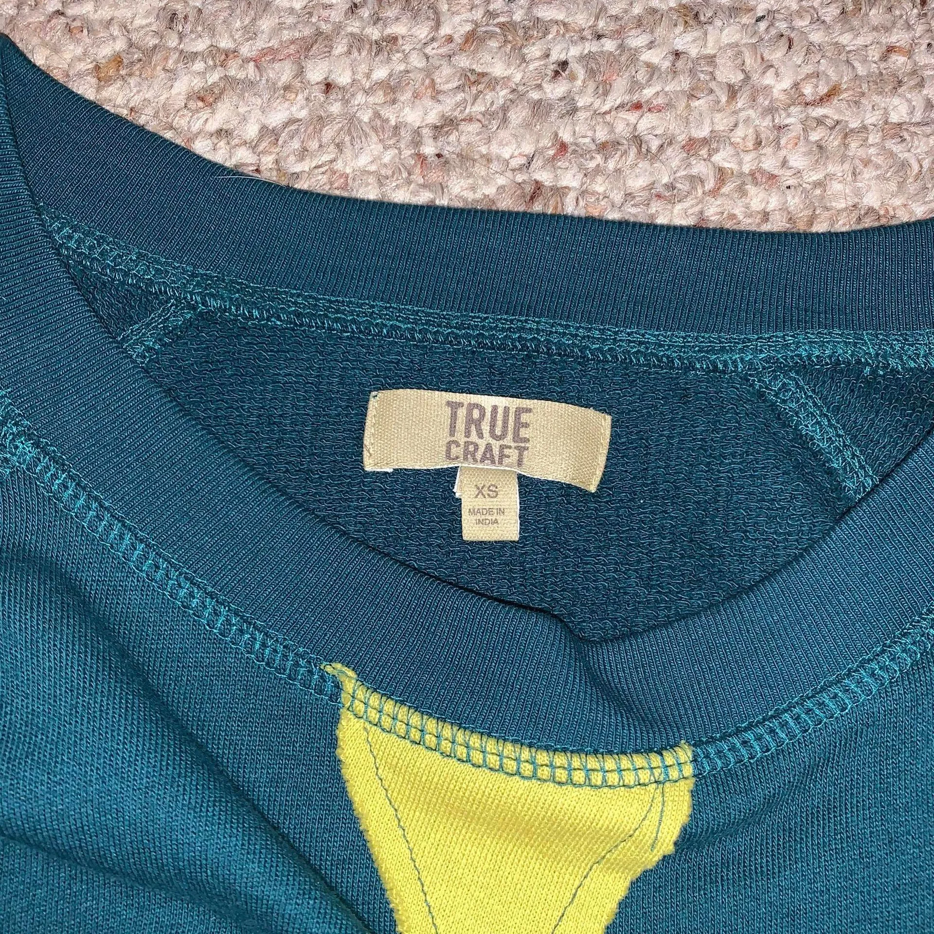 True Craft Dark Green  Sweater - Image 3