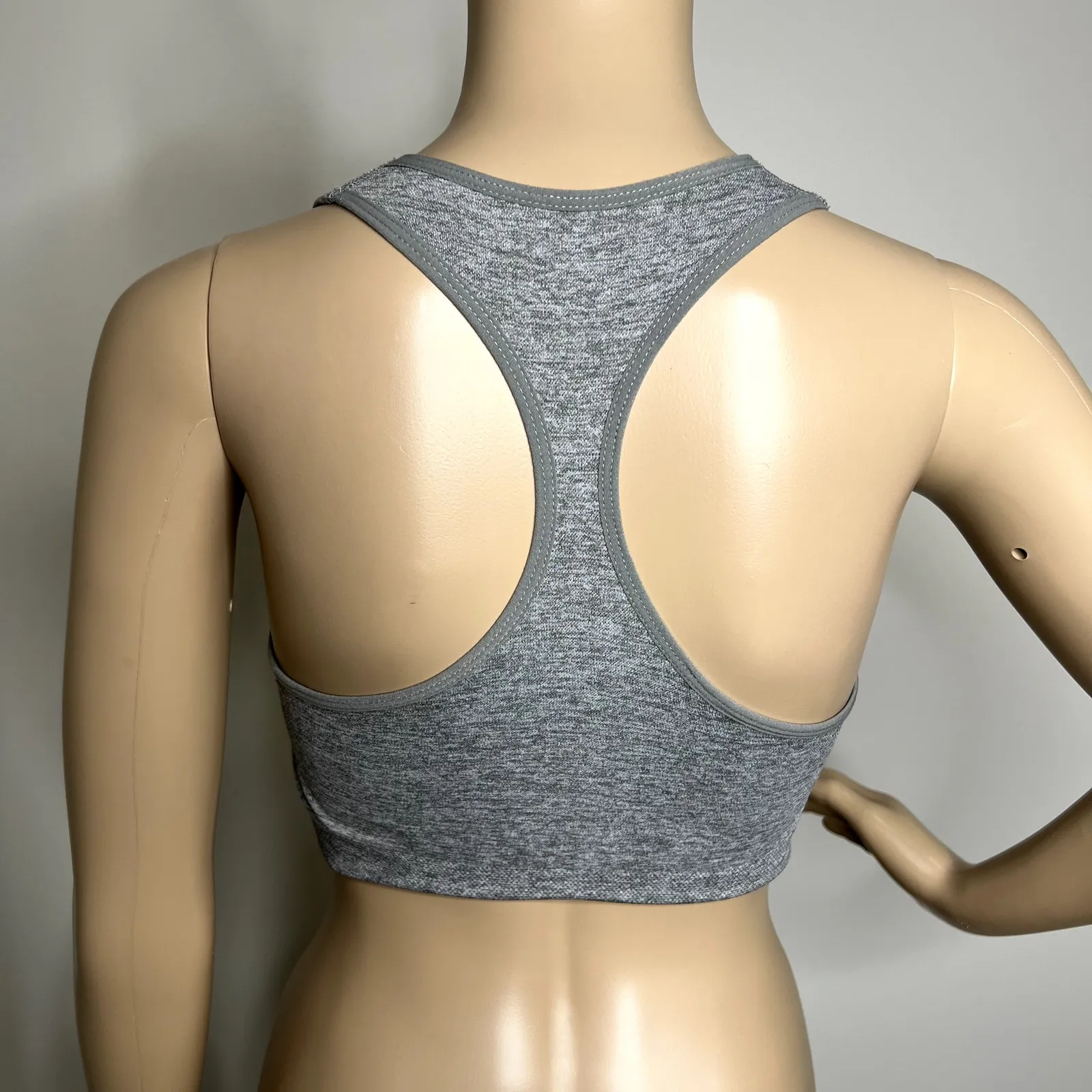Ryka Gray Racerback Sports Bra - Image 3