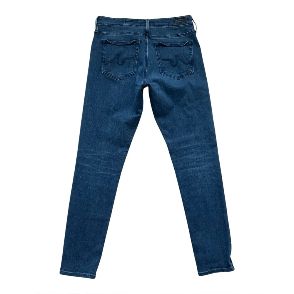 AG Adriano Goldschmied Farrah Ankle High-Rise Skinny Jeans | True Blue | 30R - Image 2