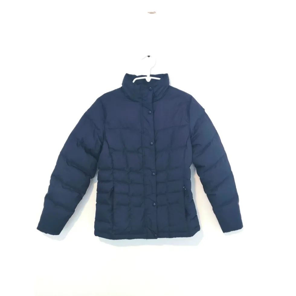 LL‎ Bean Women's Puffer Jacket Size Small Regular Blue - Image 2