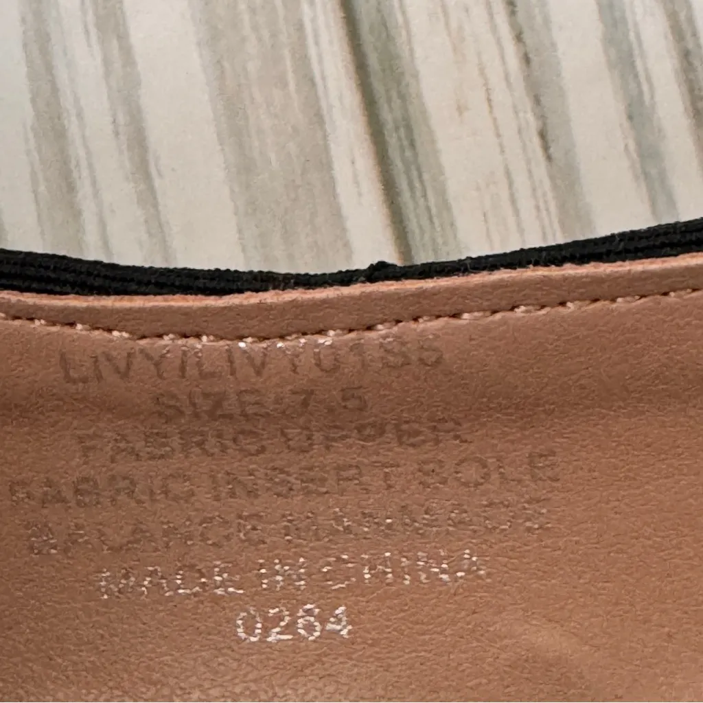 Betsey Johnson LIVY HOUNDSTOOTH Mary Jane Women's Flats Bow and Pearl Detail 7.5 - Image 7