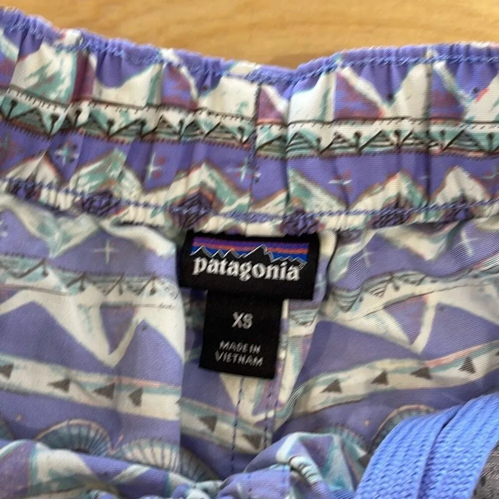 Patagonia Women Valengeo Light Violet Blue‎ Barely Baggies 2.5" Shorts XS - Image 4