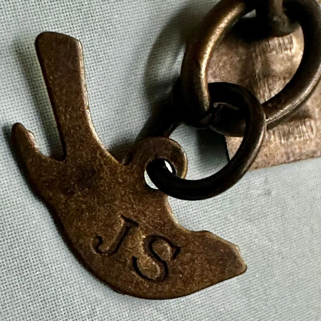 Miss Me Birdcage Charm Necklace w/ JS Tag - Image 3