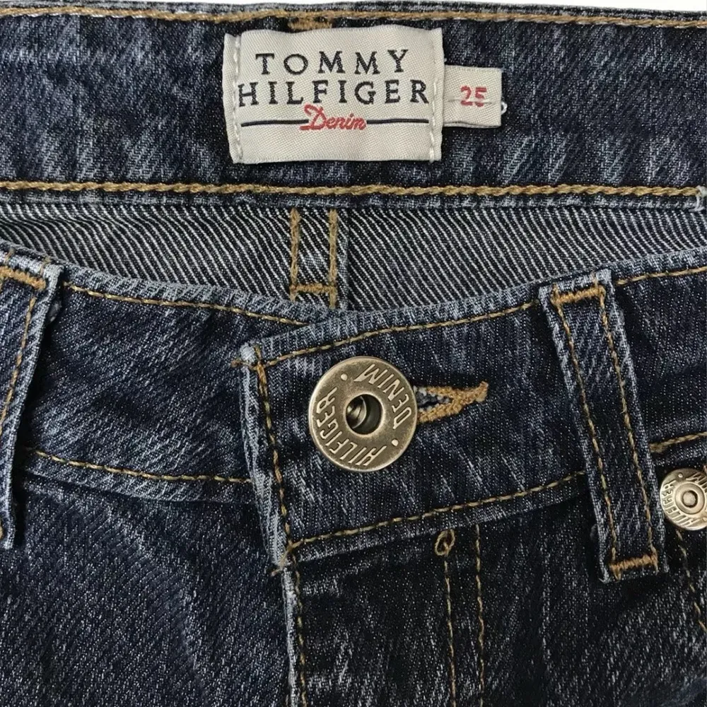 Tommy Hilfiger 🌻 Bootcut Dark wash Jeans Size 25 - Image 4