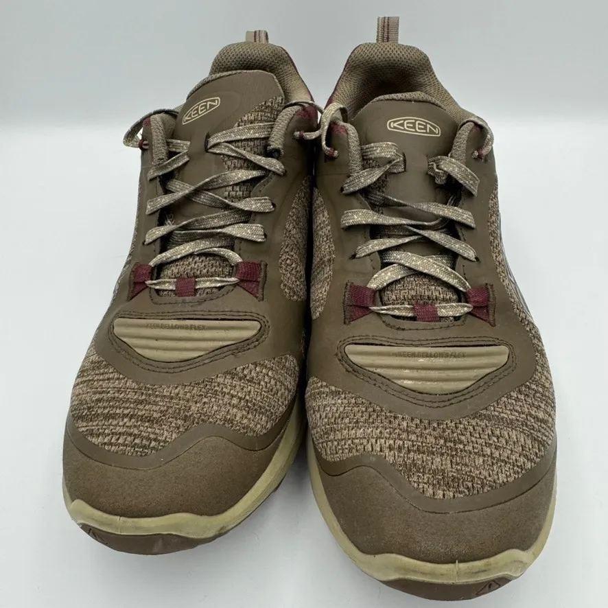 Keen Terradora II Waterproof Hiking Shoes Women’s 8 Taupe Burgundy KEEN.DRY - Image 3