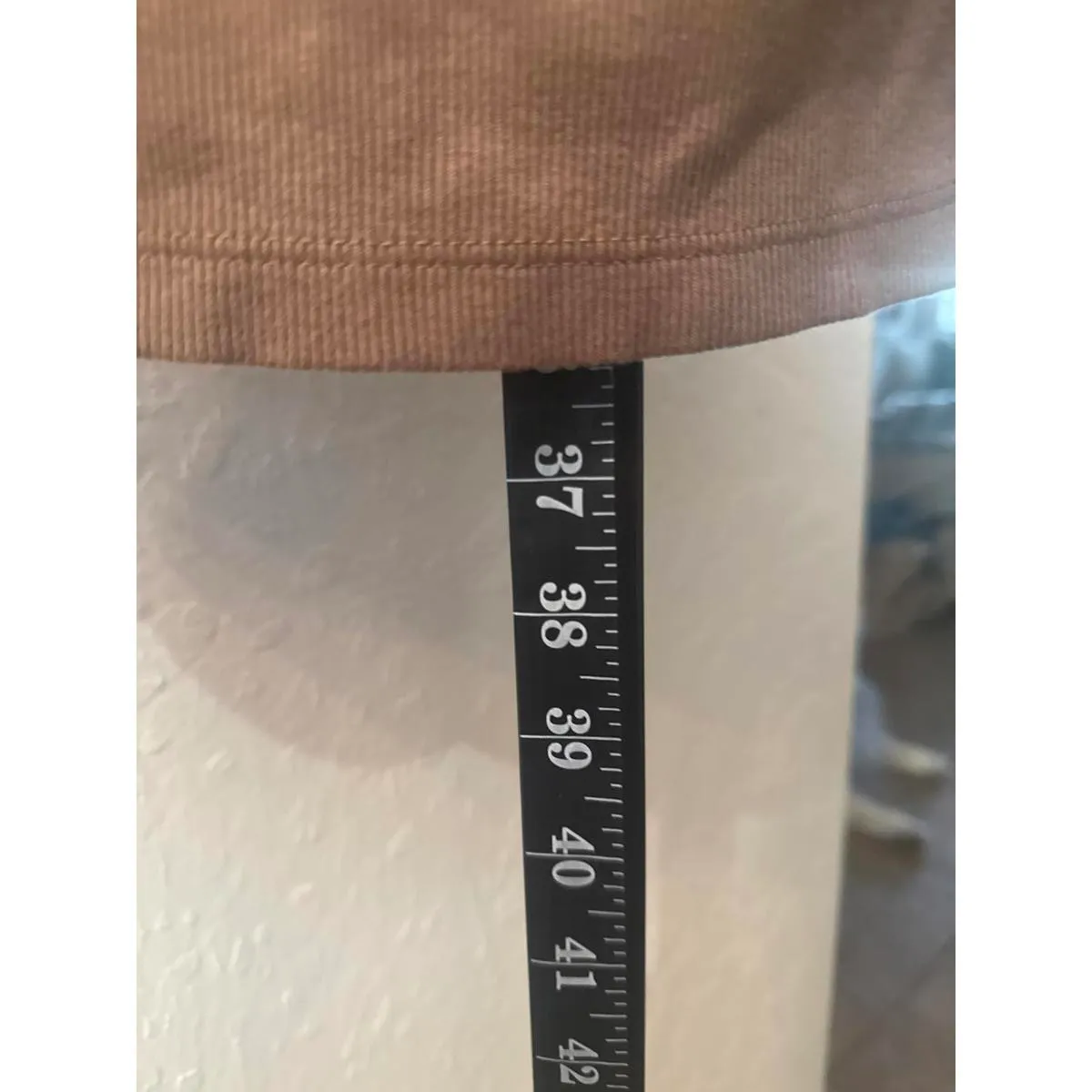 Michael Stars Meghan Fitted Dress Ultra Rib Cobblestone Size S - Image 5