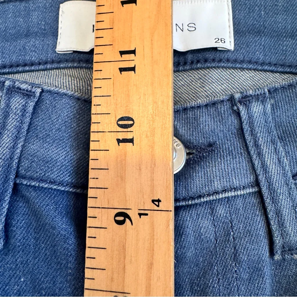 Iro Jeans Blue High Rise Skinny Jeans Womens 26 Fall Casual Classic Denim Zip - Image 3