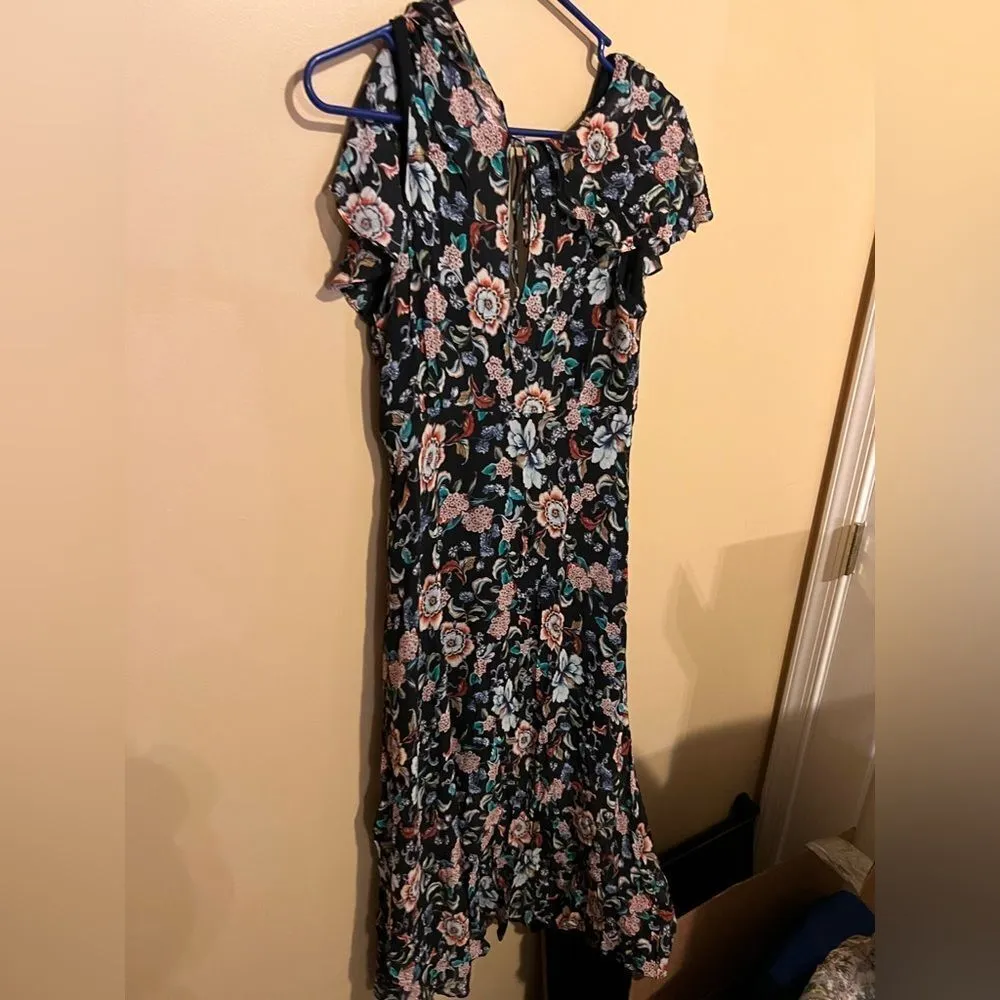 Zara floral midi dress M - Image 2