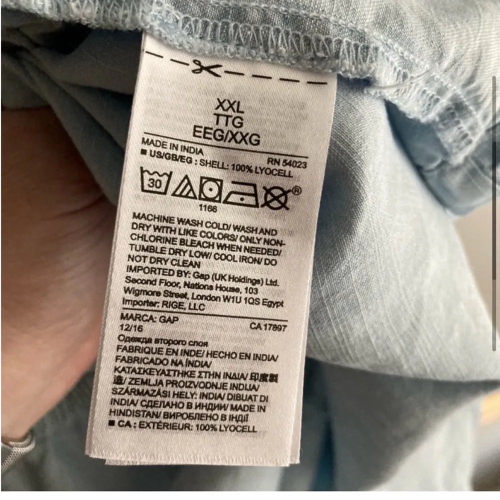 GAP Wrap Romper Light Bleached XXL - Image 5