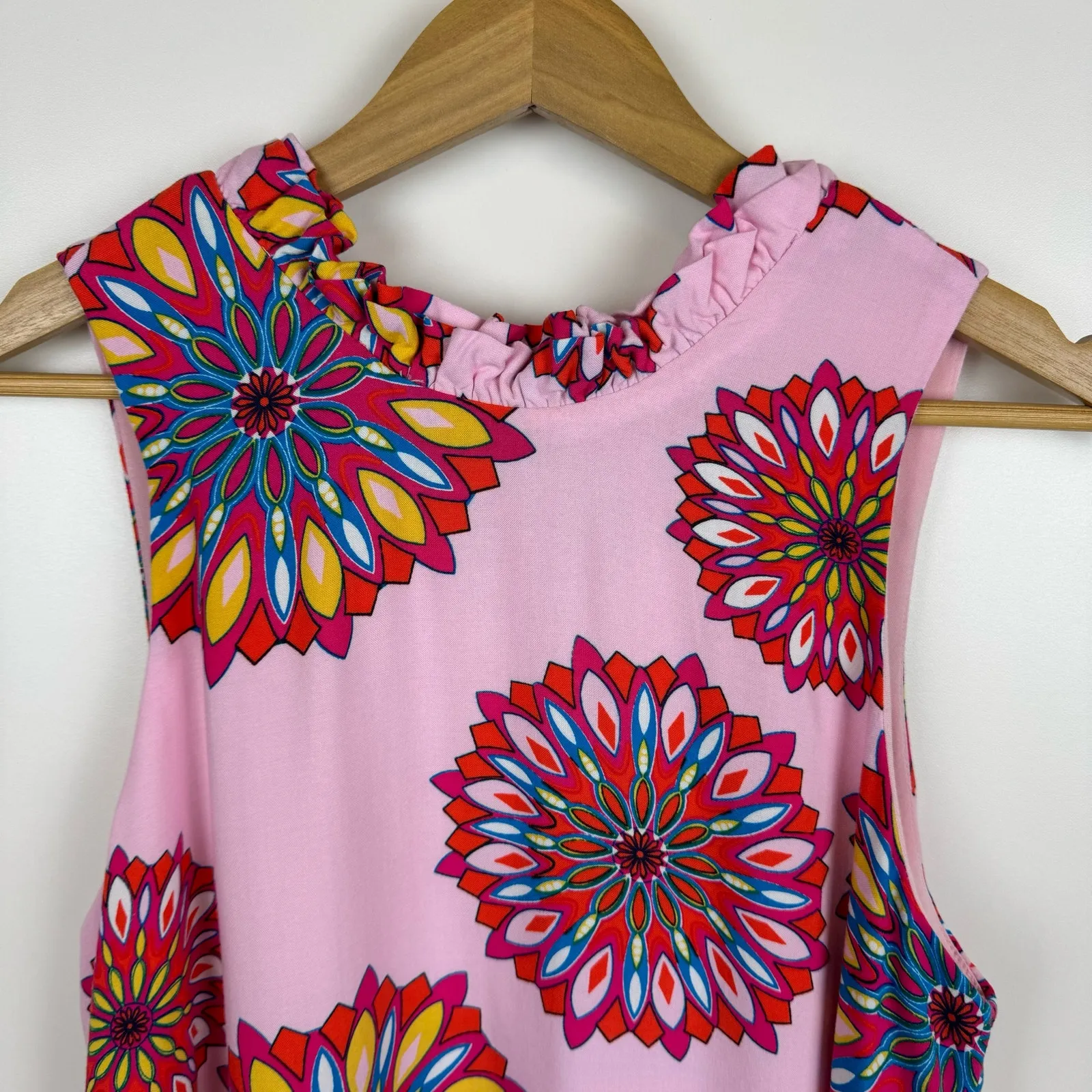 Gibsonlook x Hi Sugarplum Cavallo Top in Pink Floral Medallion Sz M | Multicolor Size M - Image 5