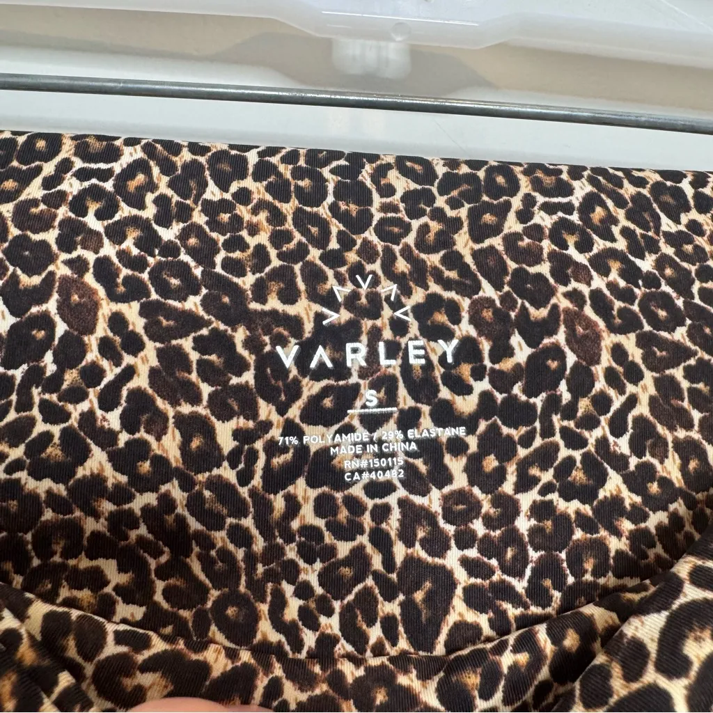 Varley Luna Legging Classic Leopard Size Small - Image 6