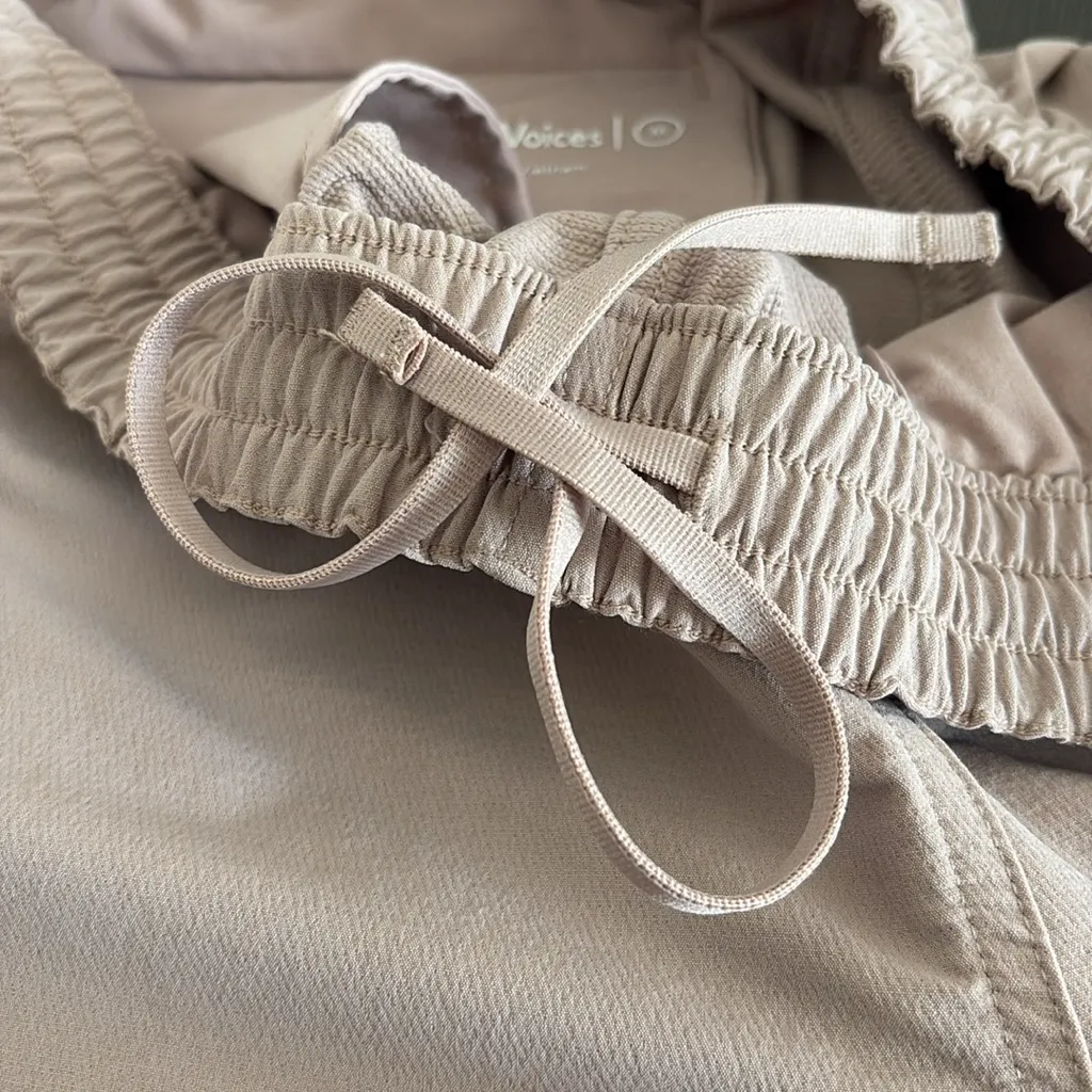 Outdoor Voices RecTrek 26” Pants Pull On Drawstring Waist Mauve Size M - Image 12