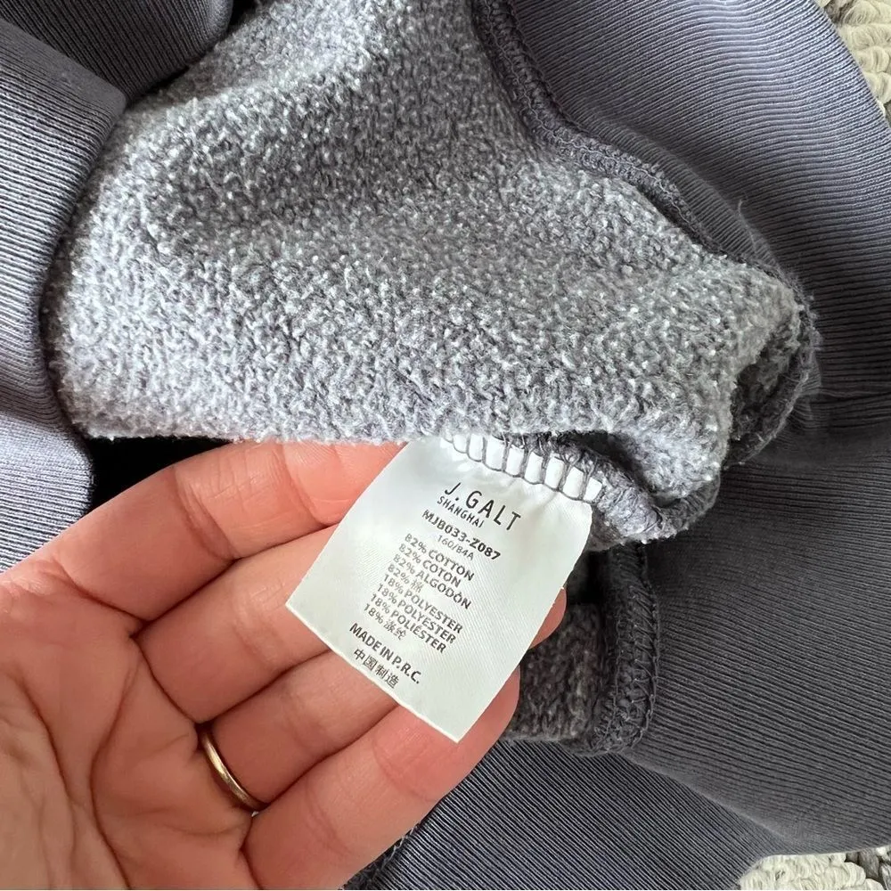 John galt brandy Melville Los Angeles California graphic‎ Crewneck sweatshirt S - Image 5