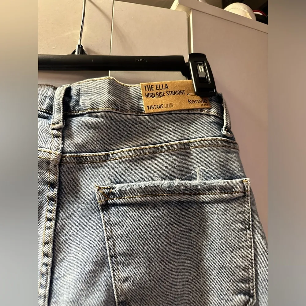 NWT Kensie Jean Vintage Luxe The Ella High-Rise Straight - Image 6