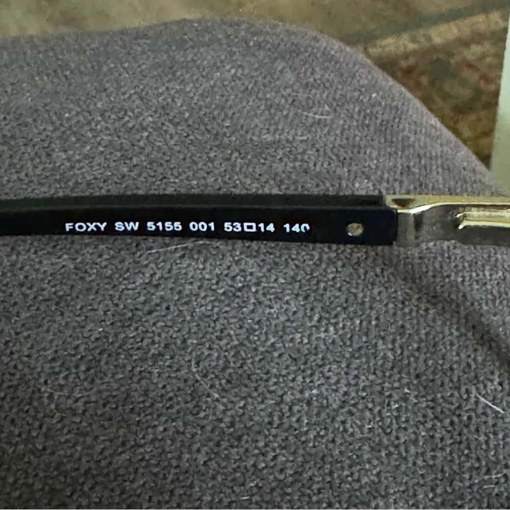 Swarovski Foxy SW 5155 001 Black Plastic Eyeglasses Frame 53-14-140 W/Stones - Image 10