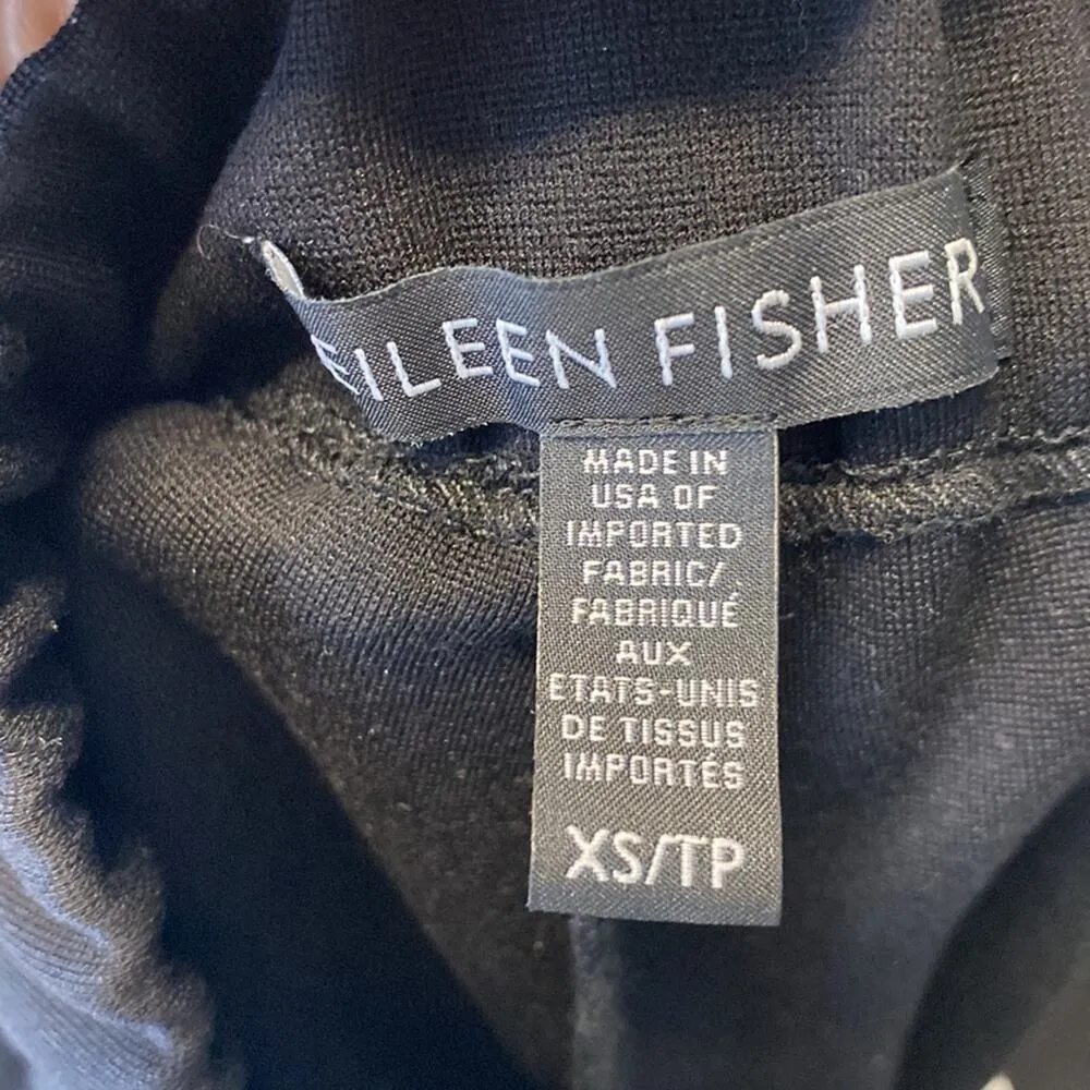 Eileen Fisher high waisted wide leg minimalist cropped pants office size XS - Image 6